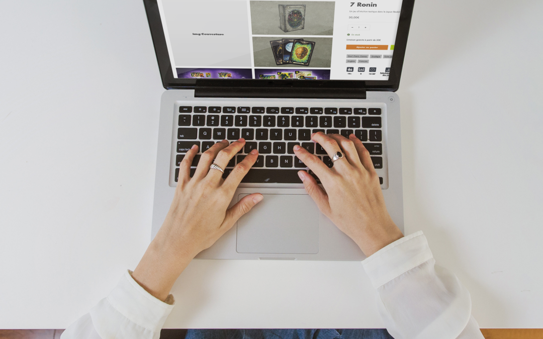 Migration de WordPress vers Shopify site Don’t Panic Games
