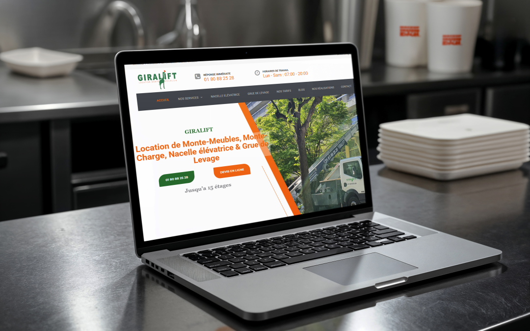 Refonte du Site Giralift