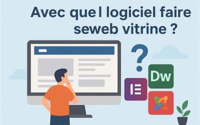 Avec quel logiciel faire site web vitrine ?