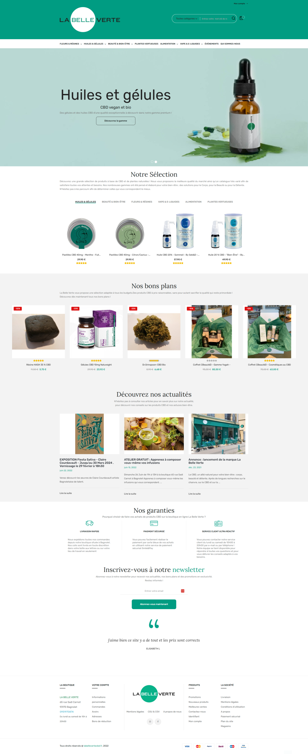 Developpement site E-Commerce