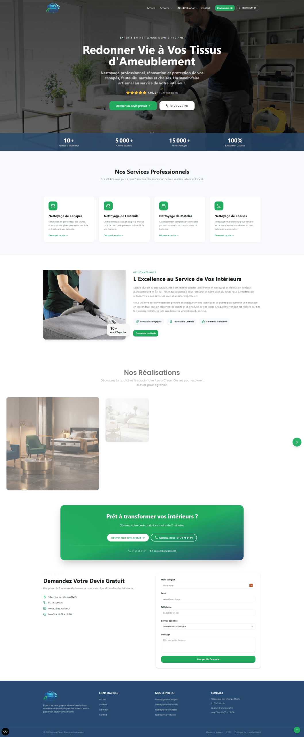 Developpement site E-Commerce